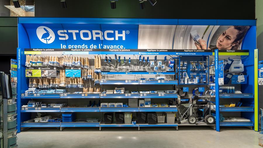 Storch mise sur la connaissance et la qualité pour le peintre