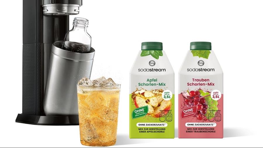 SodaStream kiest voor kartonnen fles van SIG