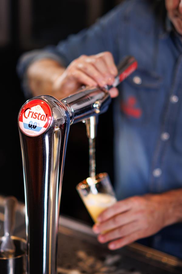 Cristal, Affligem & Maes 0.0% nu van ’t vat