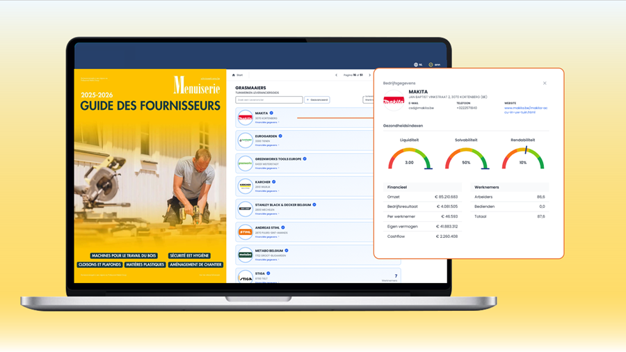 Guide des fournisseurs pour le secteur de la menuiserie
