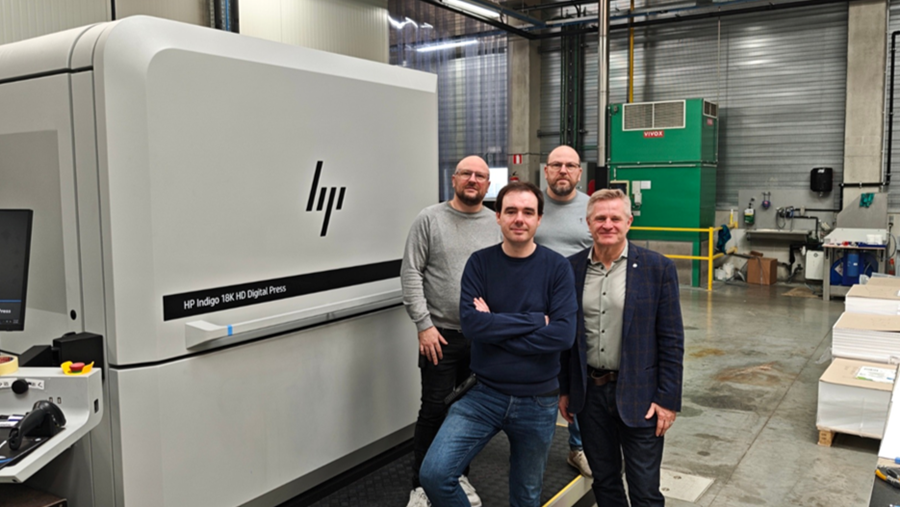 Jacobs Printing installeert eerste HP Indigo 18K HD in België