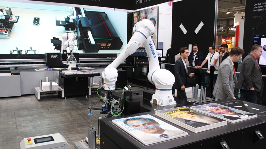 Durst à la Fespa : "Un système intégré, une plate-forme de production"