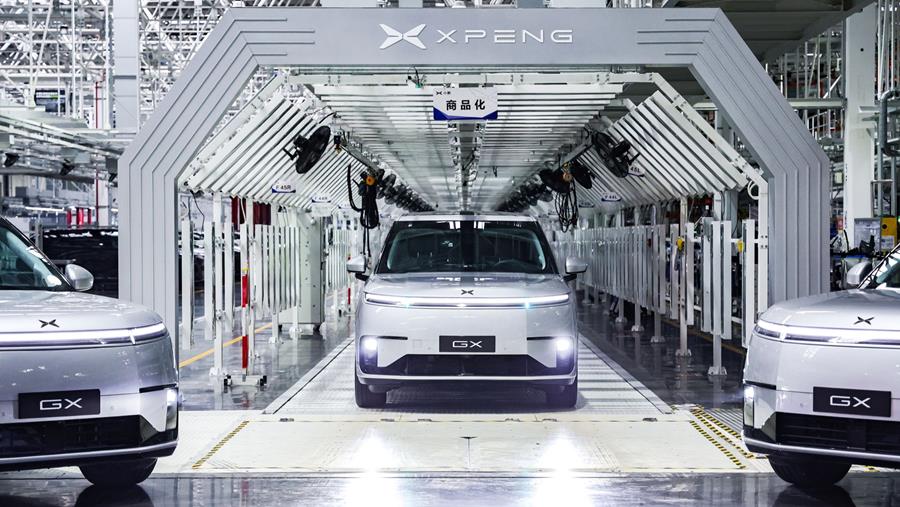 XPENG zet Robotaxi in productiefase