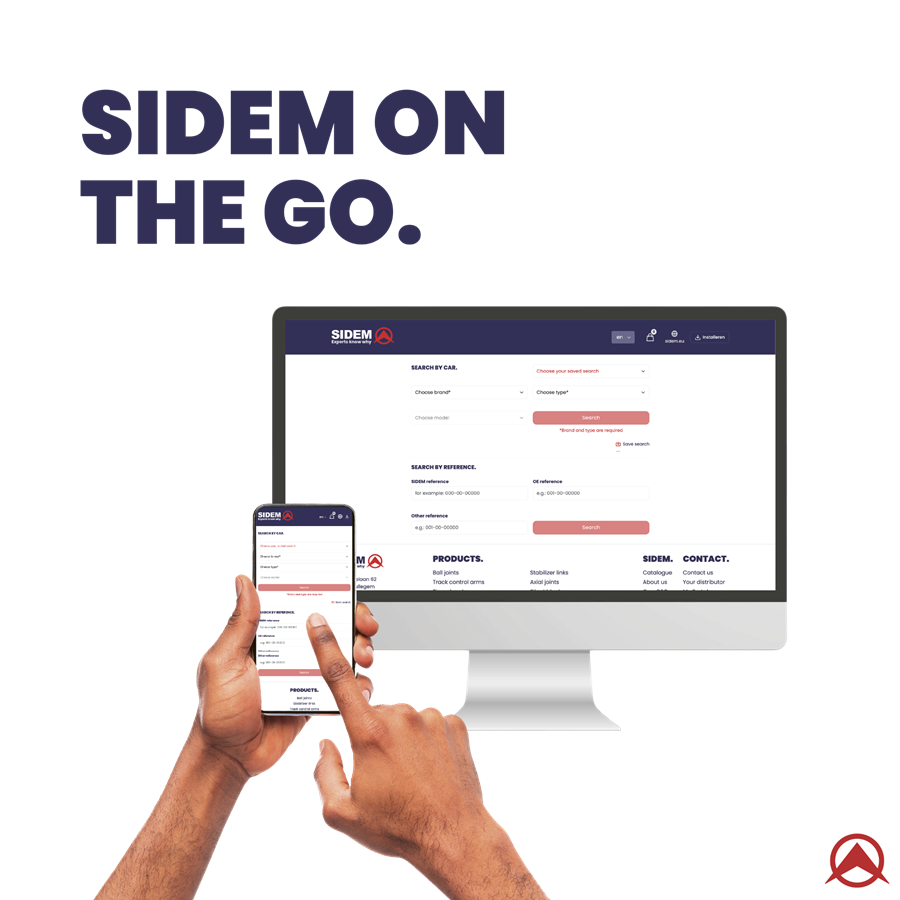 Nouvelle application et nouveau catalogue en ligne sidem