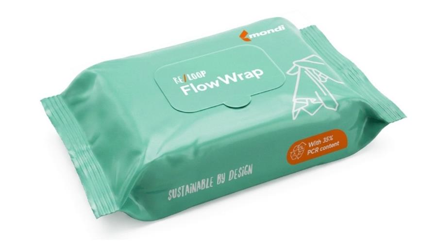 Mondi lance re/loop FlowWrap pour l'emballage des lingettes humides