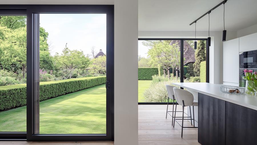 L'architecture repousse les limites des fenêtres coulissantes en PVC