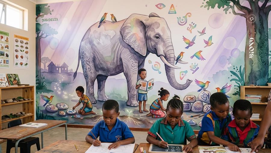 Digidelta soutient le projet des écoles sud-africaines de la Fondation Fespa