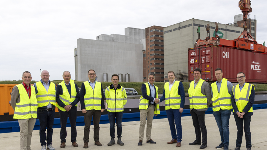 Igepa test papierleveringen vanuit Portugal via binnenvaart om CO2-emissies drastisch te verminderen