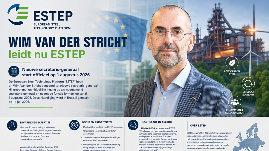 Wim Van der Stricht wordt secretaris-generaal van ESTEP